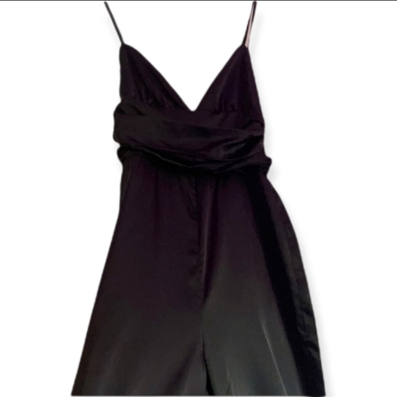 Meshki Silky black jumpsuit - Picture 3 of 6